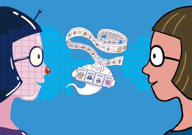 エージェントコマースを支えるAI技術イメージ