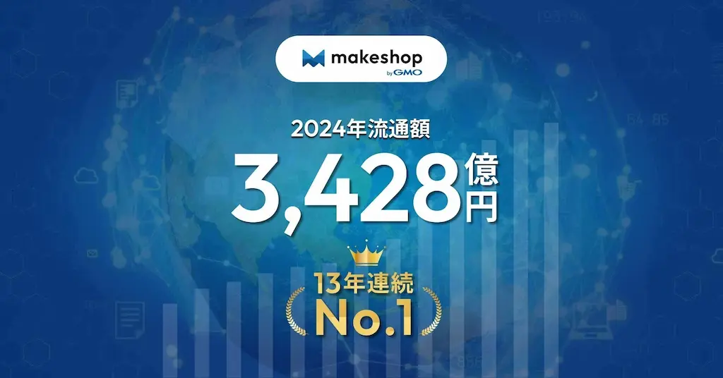 makeshop byGMOがEC構築SaaS業界で13年連続年間流通額No1を獲得