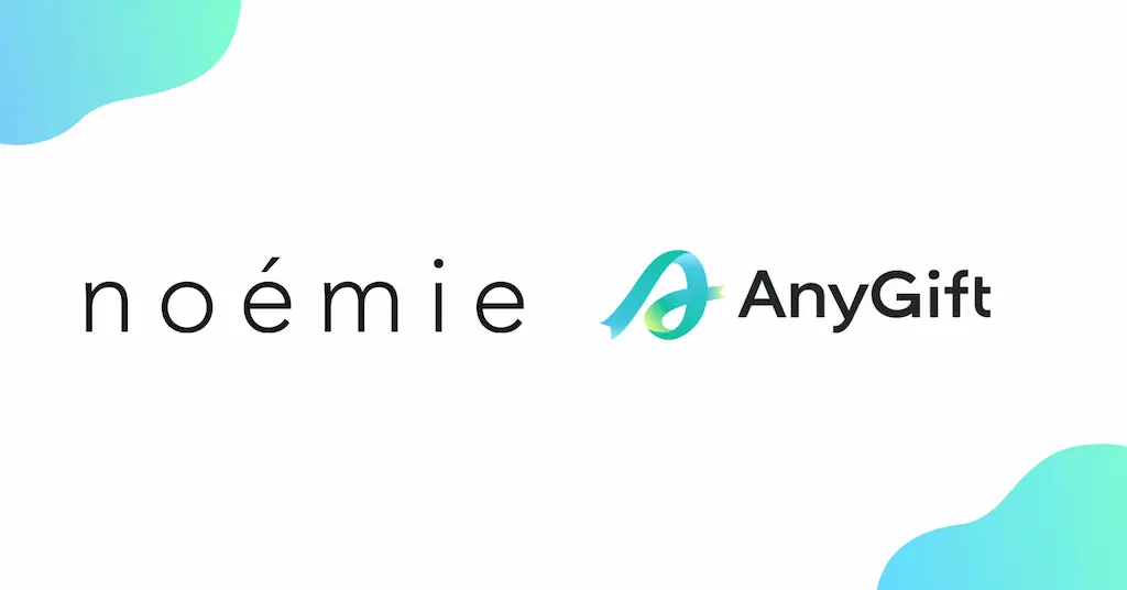 住所不要のeギフトサービスAnyGiftを導入