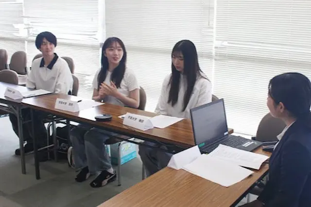 学生相談窓口の様子
