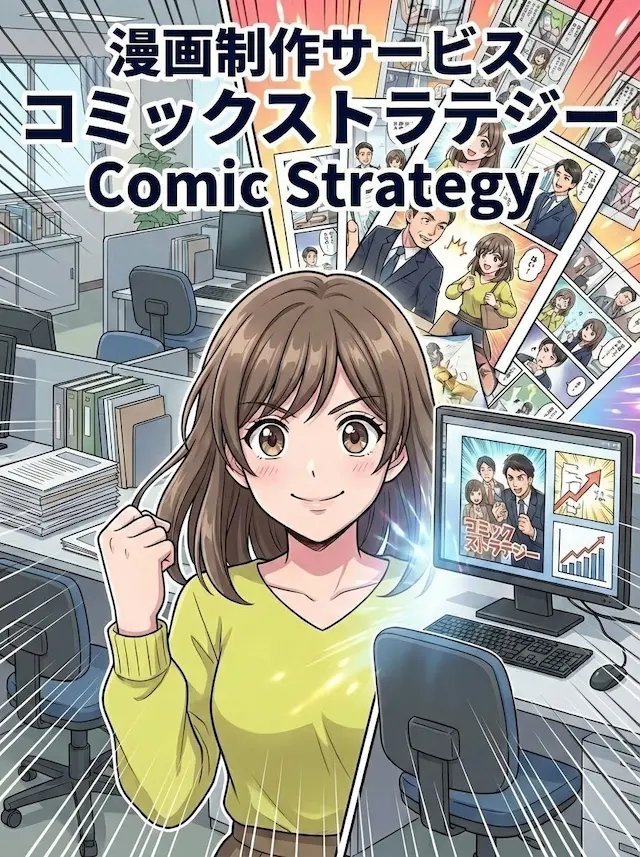 AI×人間監修で実現する漫画制作サービス コミックストラテジー
