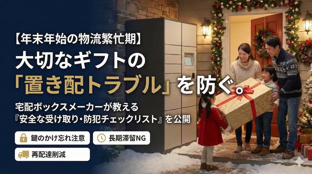 年末年始の置き配トラブル防止の安全な受け取りと防犯チェックリスト