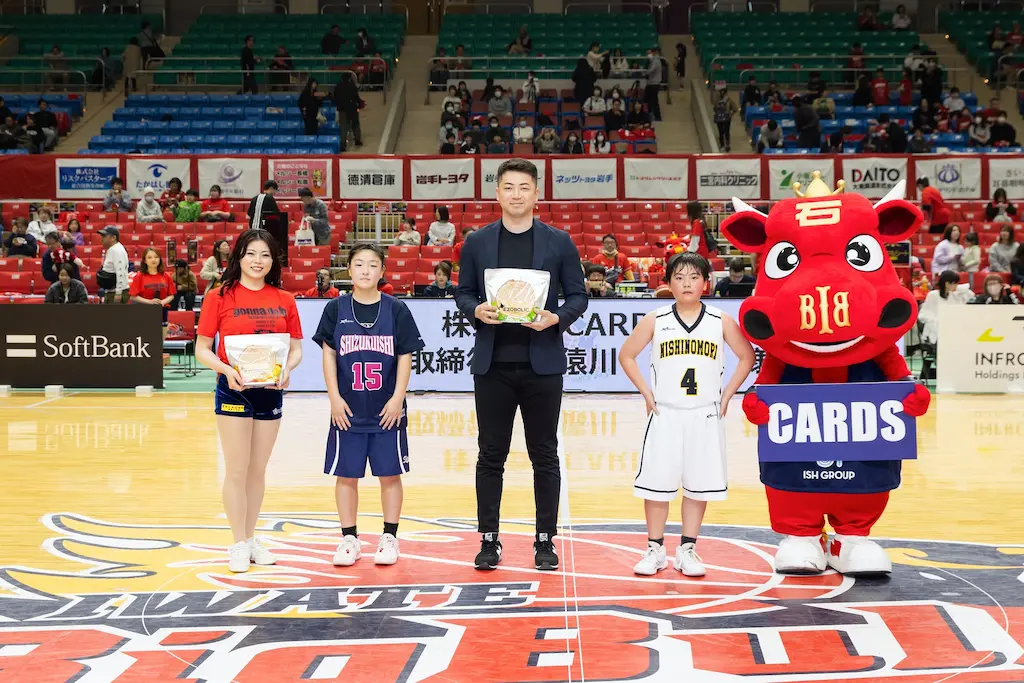 CARDS協賛岩手ビックブルズエキシビジョンマッチ冠試合開催