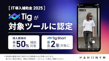 IT導入補助金2025でTigが補助対象に