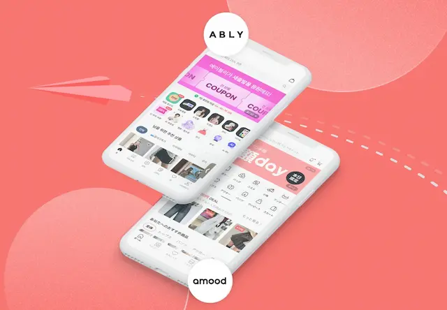 amoodアプリ画面イメージ