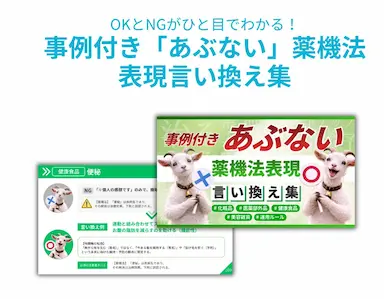 薬機法表現対策レポート無料公開と実践的言い換え事例