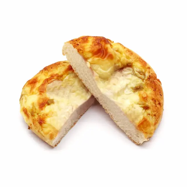 カレーピザパン断面