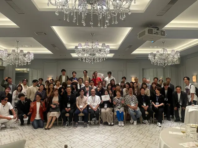 交流会の集合写真
