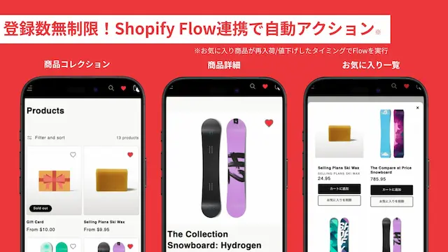 お気に入りアプリ画面例