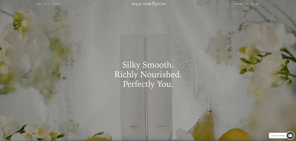 LingbleがSILK THE RICHのグローバルECストアを構築