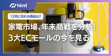 家電EC市場の年末商戦実態とジャンル別需要分析