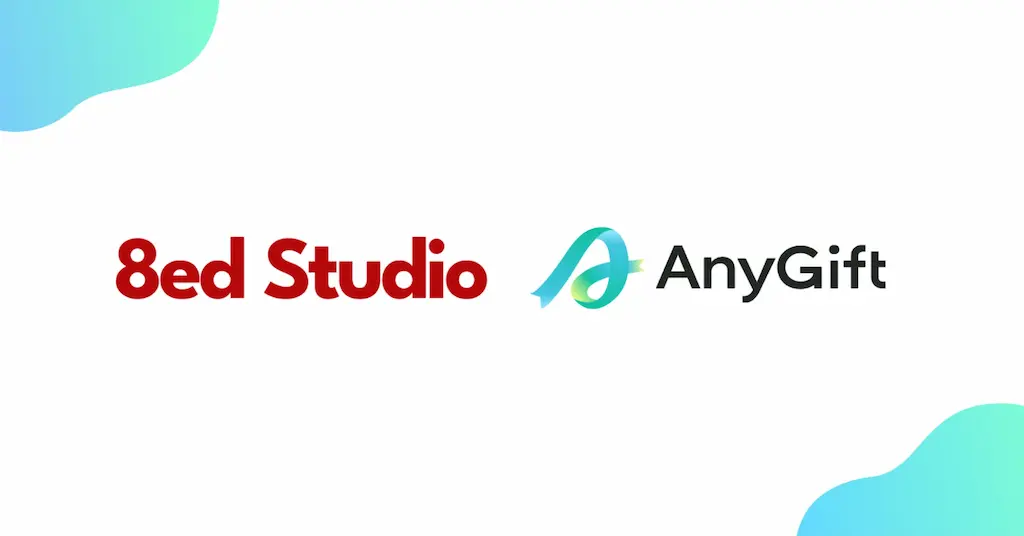 8ed Studio公式オンラインストアでeギフトサービスAnyGiftを導入