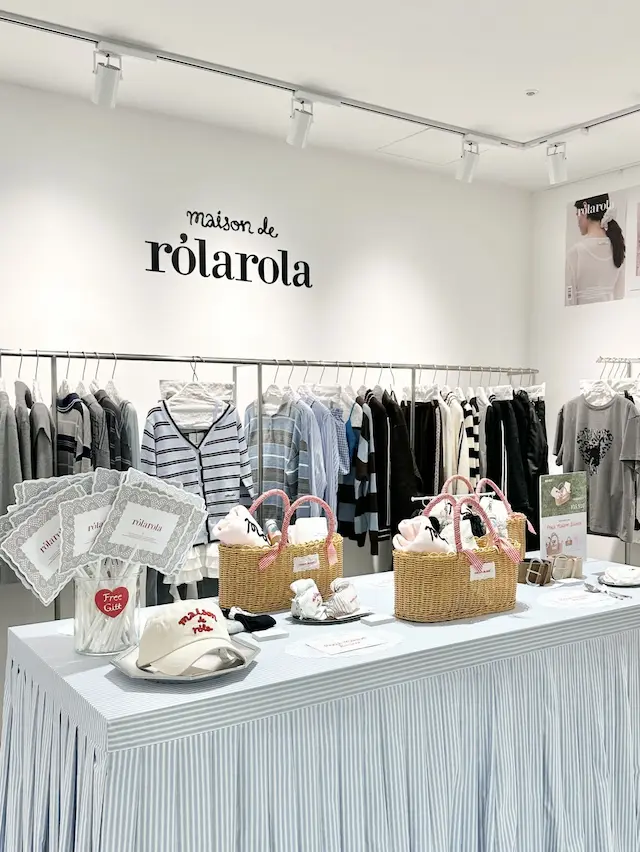 rolarola商品陳列