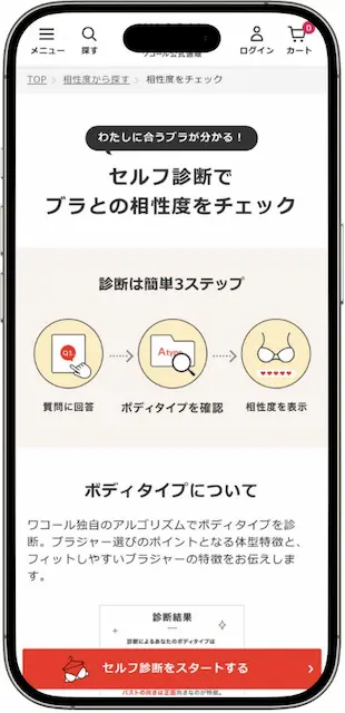 セルフ診断のイメージ