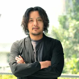 男性のポートレート写真