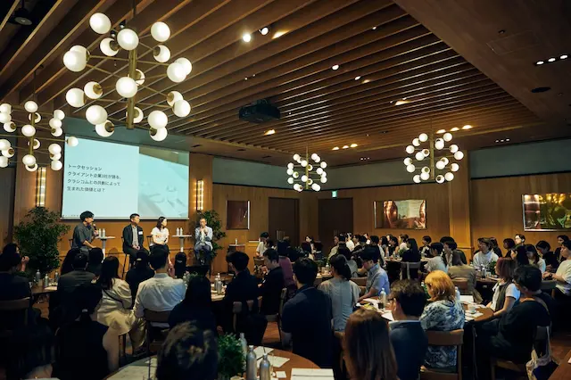 イベント会場の全体風景