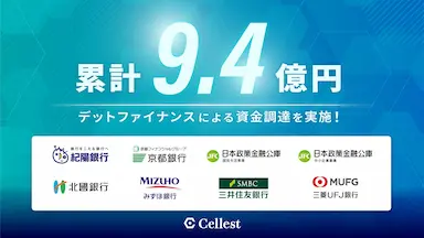 ライブコマース事業を展開するcellestが資金調達実施