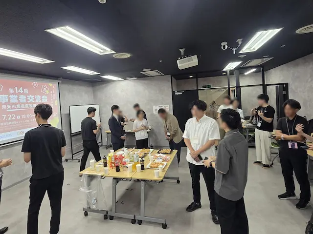 ケータリング風景