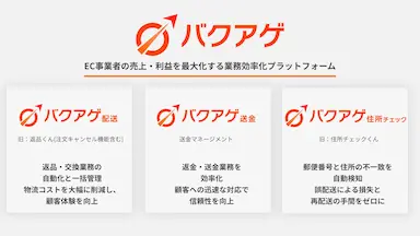 ネクストラボがECバックオフィス業務を一元化するバクアゲを発表