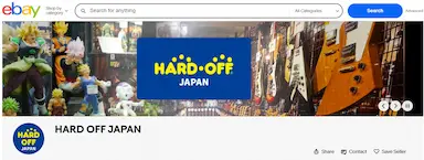 ハードオフeBay出店による日本リユース品海外展開