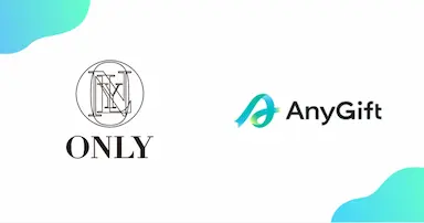 ONLYでAnyGiftのデジタルチケット販売開始