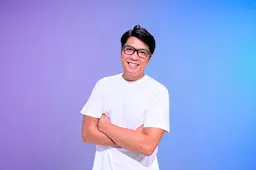 笑顔の男性ポートレート