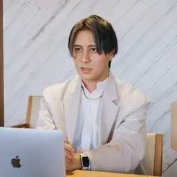 男性のポートレート写真