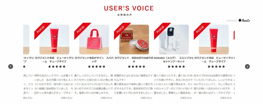 レビュー紹介一覧